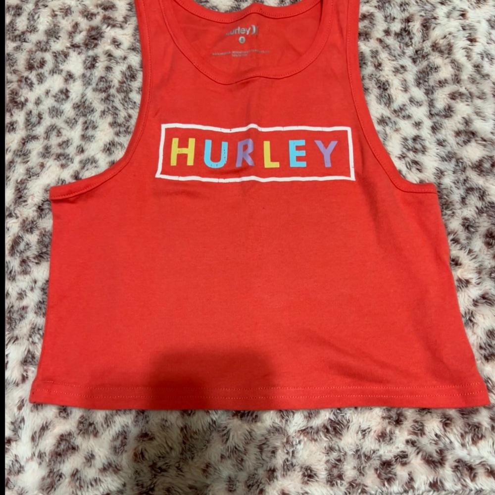 Hurley Red Crop Top